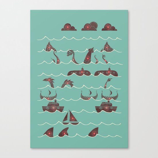 Shooting Gallery Canvas Print