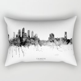 Tampa Florida Skyline Rectangular Pillow