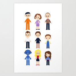 The Bluth Family Art Print