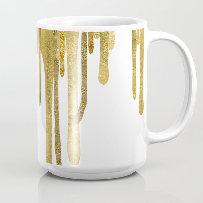 DIY Gold Paint Mug Makeover 