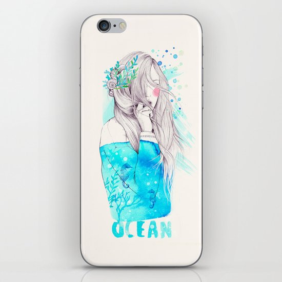 Ocean iPhone & iPod Skin