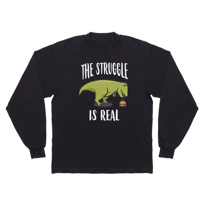 Funny T-Rex Dinosaur prints - perfect present Long Sleeve T Shirt