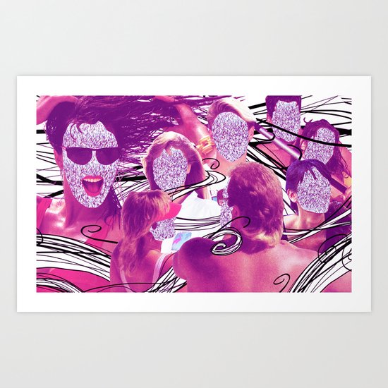 "Hair" by Cap Blackard Art Print