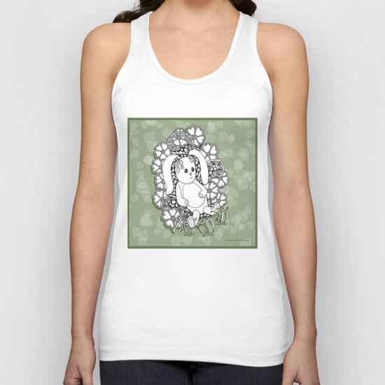 Beloved Bunny for Children Unisex Tank Top