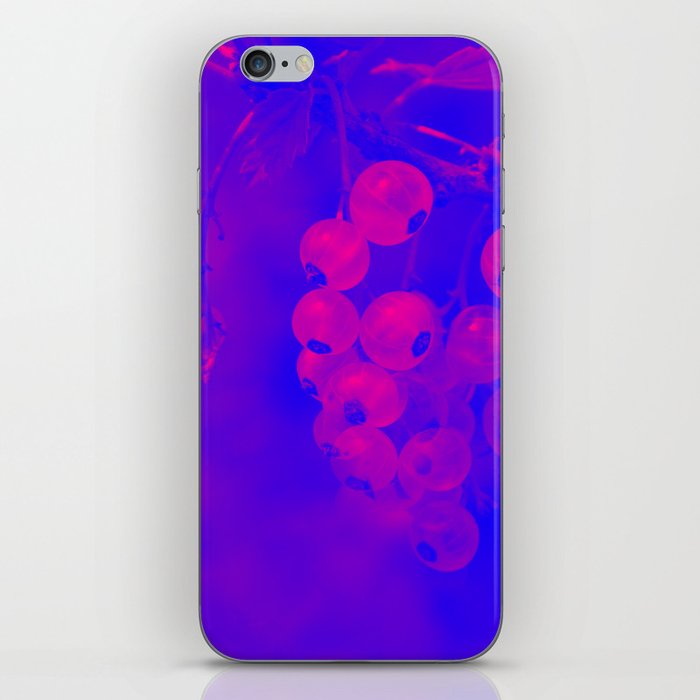 Fluorescent currant — Duotone — Pink Purple Blue iPhone Skin