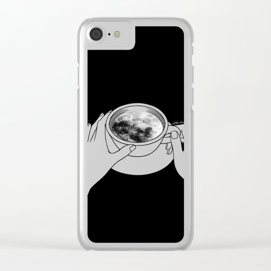 Morning please don't come Clear iPhone Case