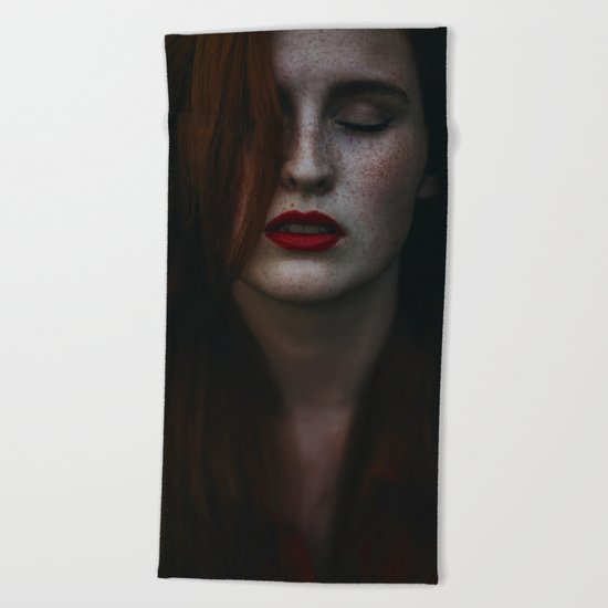 Dark freckle Beach Towel