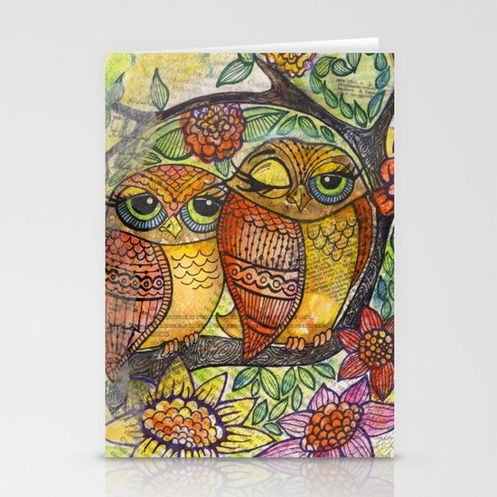 Owl Stationery Cards