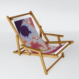 Mandelbrot set spiral "Infinity" Sling Chair