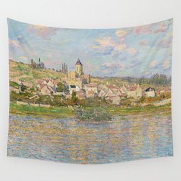 Vetheuil by Claude Monet Wall Tapestry