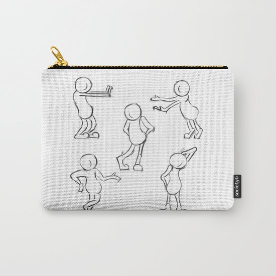 Poses Carry-All Pouch
