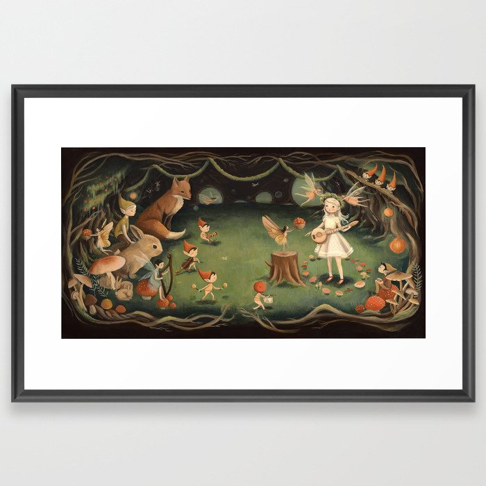 The Fairy Dream by Emily Winfield Martin Framed Art Print