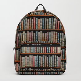 The Library Backpack | Reading, Old, Bibliophile, Librarian, Bookworm, Graphicdesign, Library, Addiction, Nerd, Vintage 
