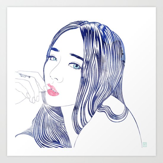 Nereid Art Print