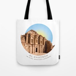 Al-Khazneh, Petra, Nabatean Kingdom Tote Bag