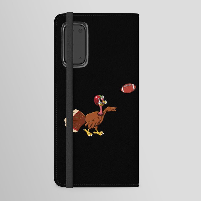 Turkey Football Game Player Fall Thanksgiving Android Wallet Case