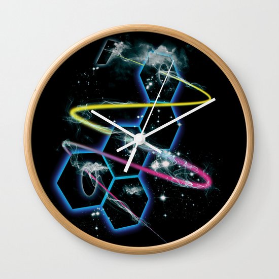 space fragmentation travel fig 4 Wall Clock