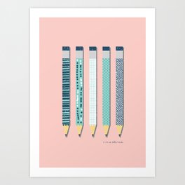 Pencils Art Print