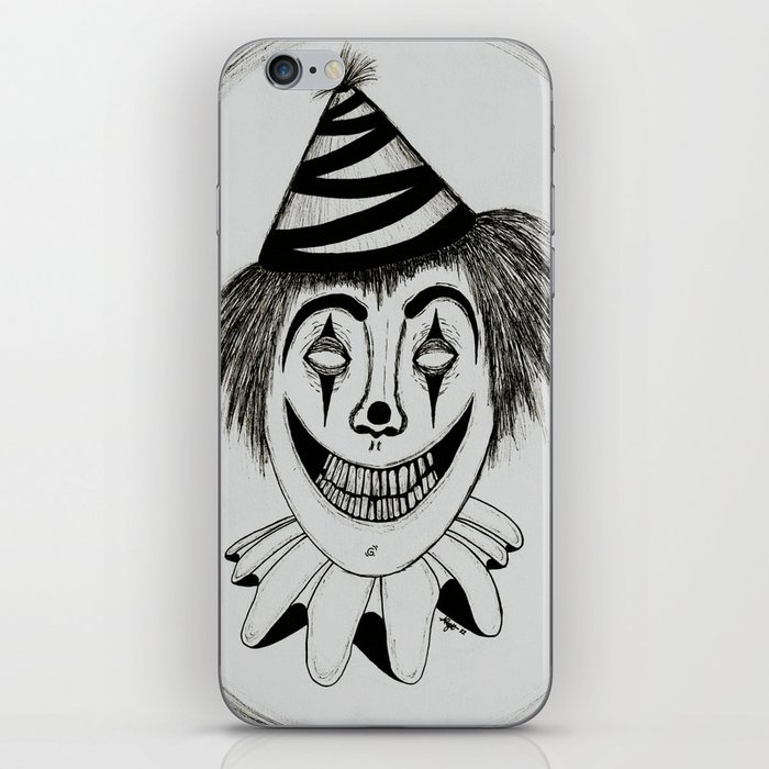 Creepy Carnival Clown iPhone Skin