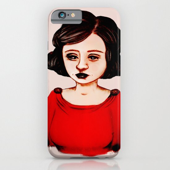The Red Dress iPhone & iPod Case