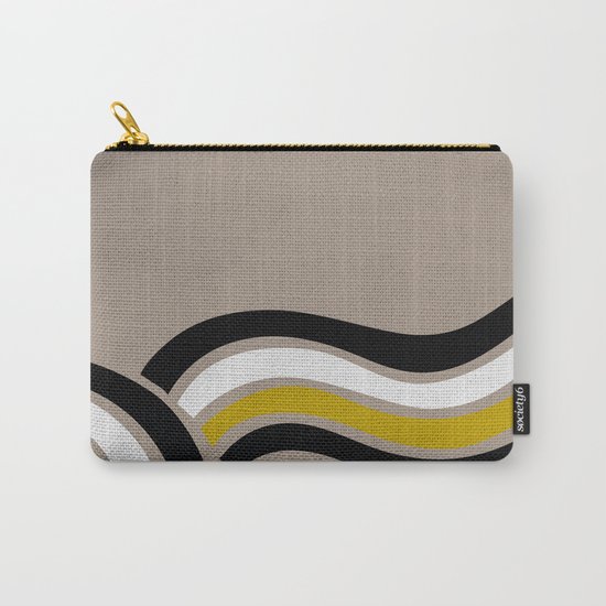 WAVES 2# ABSTRACT Carry-All Pouch