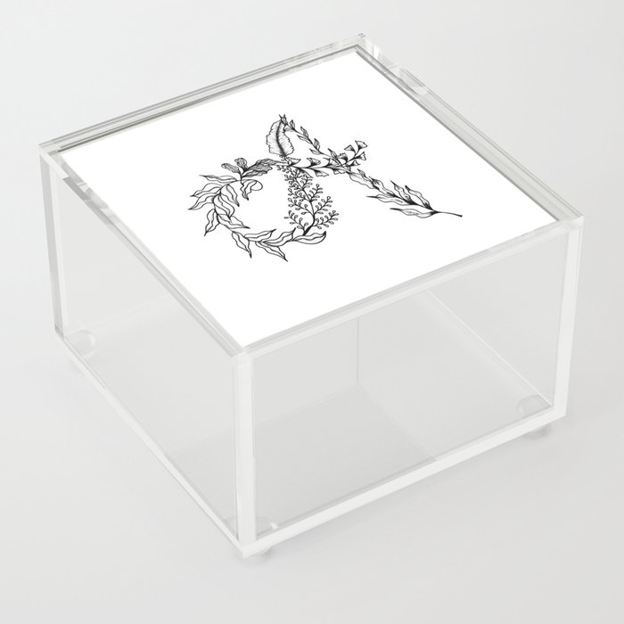 Letter art - A Acrylic Box