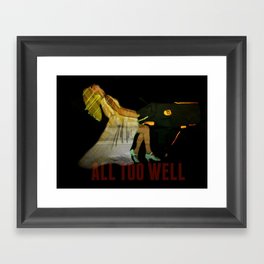 all too well Framed Art Print