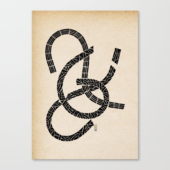 - lovers - Canvas Print