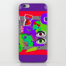 Eyes Object map iPhone Skin