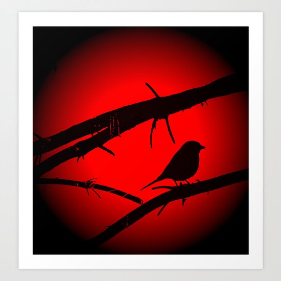 Free as a bird Art Print