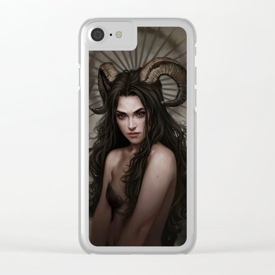 Capricorn Clear iPhone Case