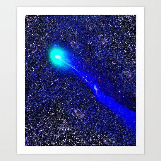 SHOOTING STAR Art Print