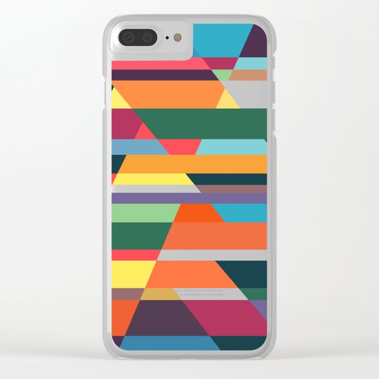 The hills run to infinity Clear iPhone Case