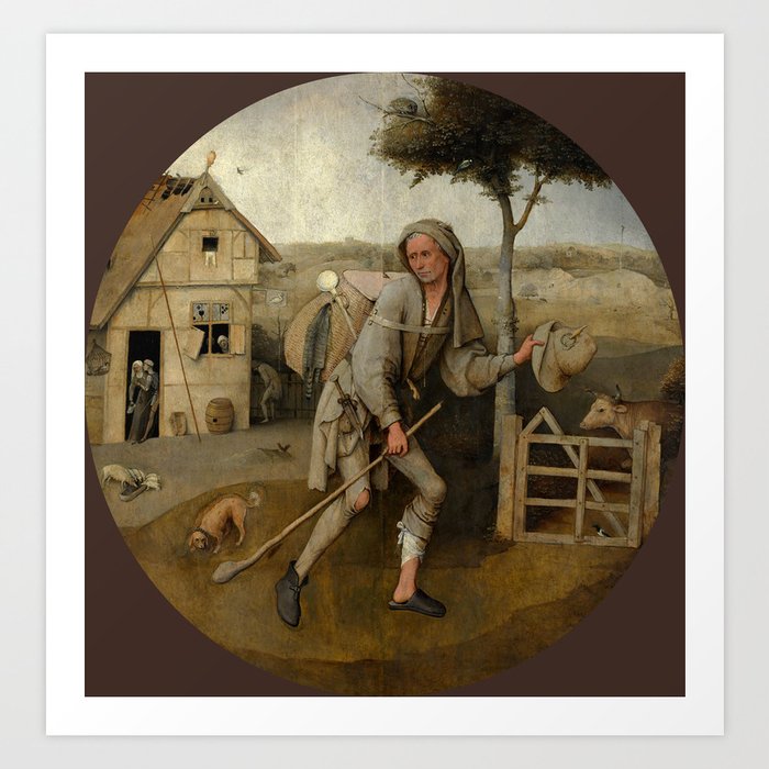 Hieronymus Bosch "The Pedlar" Art Print