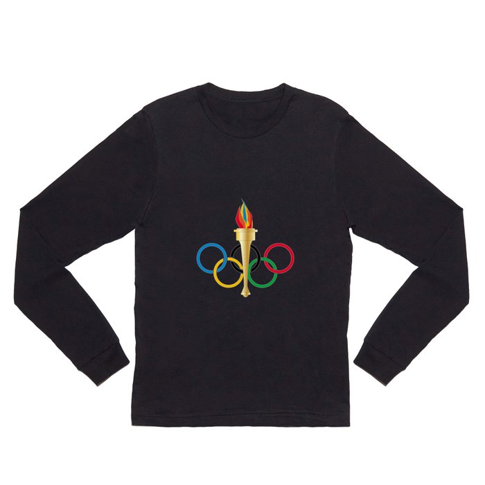 Olympic Rings Long Sleeve T Shirt