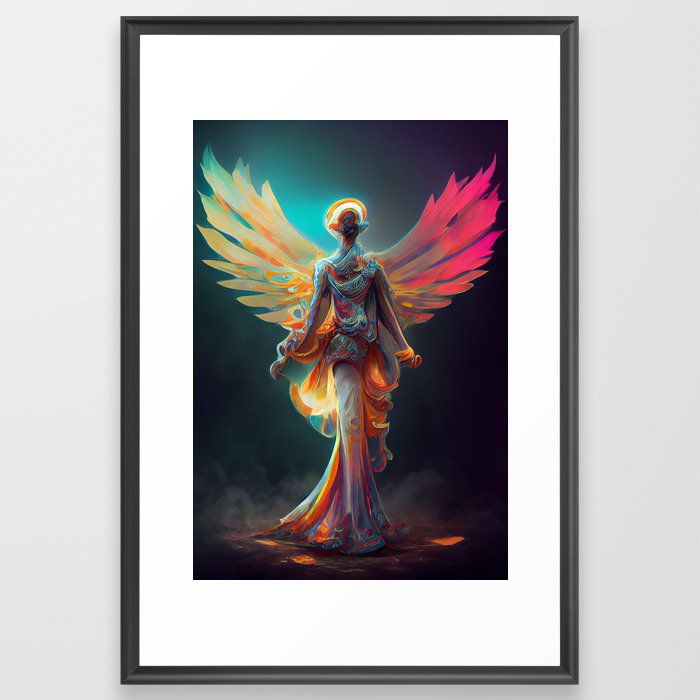 Angel #8 Framed Art Print