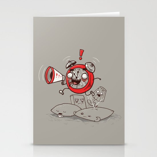 WAKE UP Stationery Cards