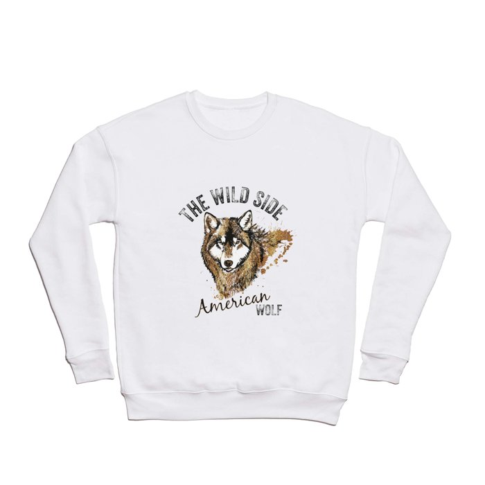 American Wolf Crewneck Sweatshirt