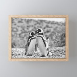 Penguin Love Framed Mini Art Print