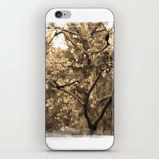 Tree of Hearts - Sepia iPhone & iPod Skin