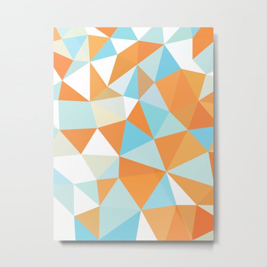 Goldfish Tris Metal Print
