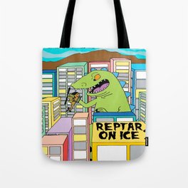 REPTAR ON ICE 2 Tote Bag