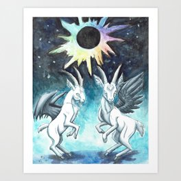 Eclipse Art Print