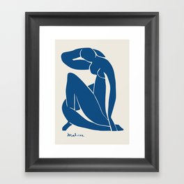 Henri Matisse - Blue Nude II, 1952 (Color of the Year 2020) Framed Art Print