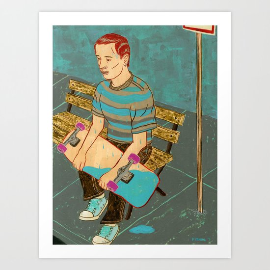 Sk8 or Die Art Print