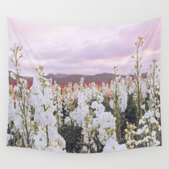 Flower field store tapestry