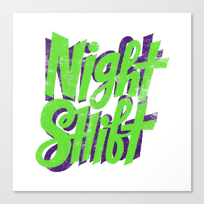 Night Shift Canvas Print