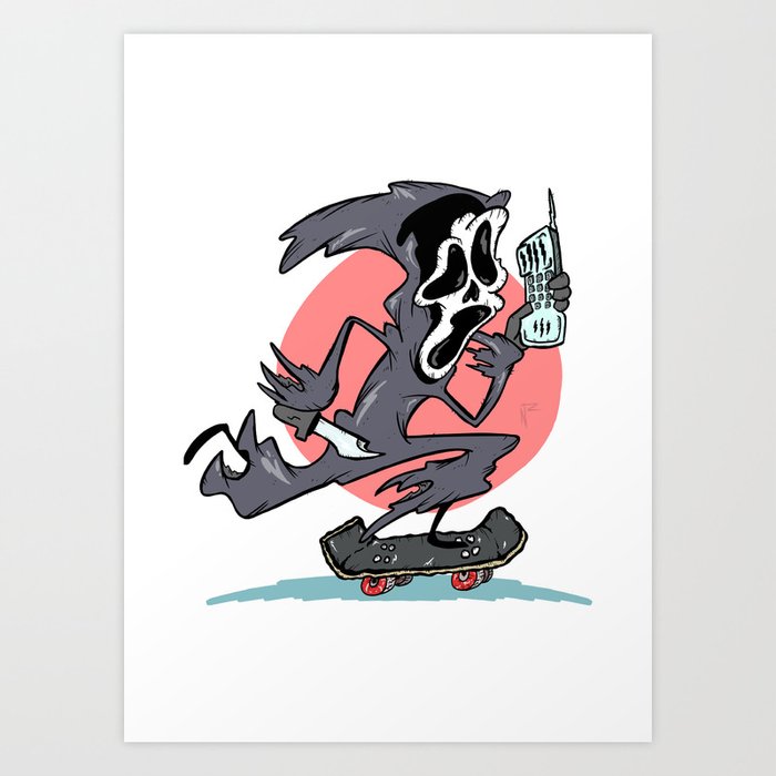 Lil' Prank Caller Art Print