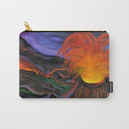Madame Pele Carry-All Pouch | Oil, Landscape, Painting, Impressionism, Nature 