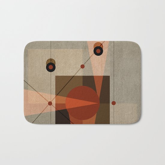 Geometric/Abstract 21 Bath Mat